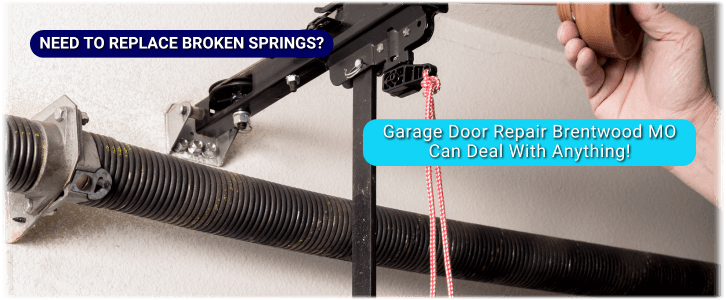 Broken Garage Door Spring Brentwood MO